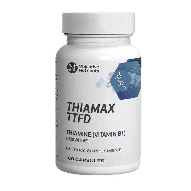 Hovedbilde Thiamax Vitamin B1 180 kapsler