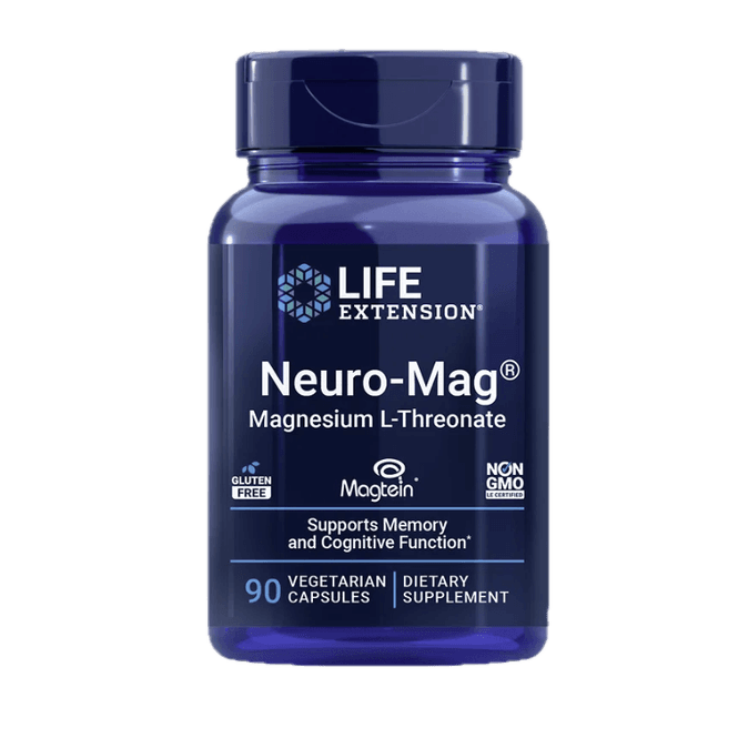 Hovedbilde Life Extension Magnesium Neuro-Mag 90 kapsler