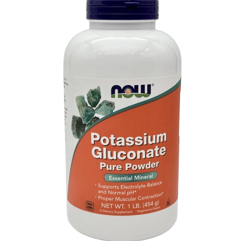Now Kalium Gluconate Pulver 454g