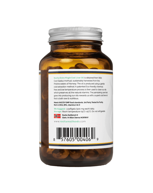 Hovedbilde Rosita Extra Virgin Cod Liver Oil 90 softgels