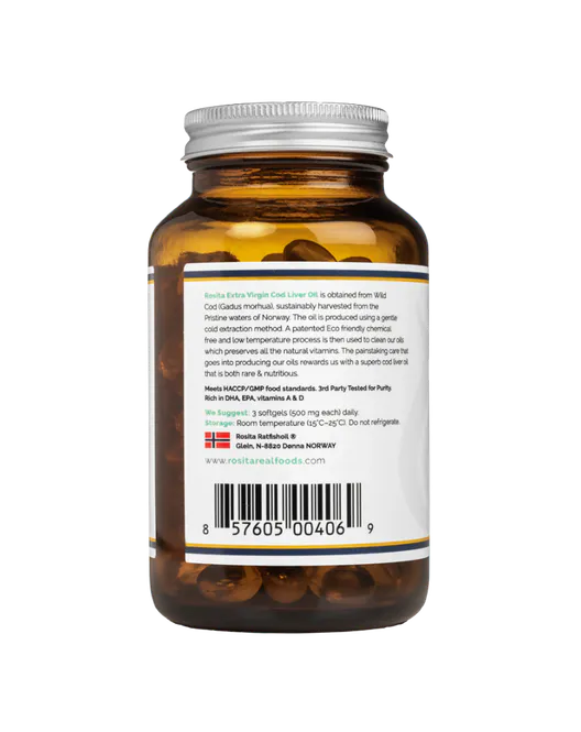 Hovedbilde Rosita Extra Virgin Cod Liver Oil 90 softgels