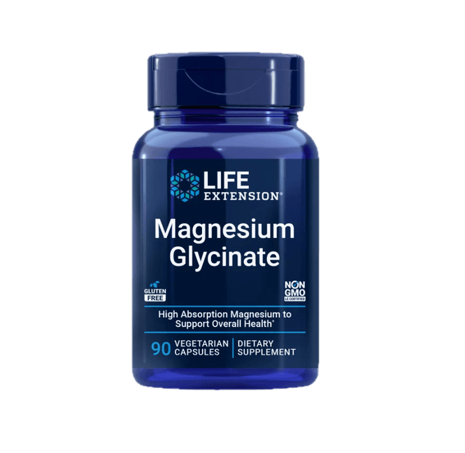 Hovedbilde Life Extension Magnesium Glycinate 90 kapsler