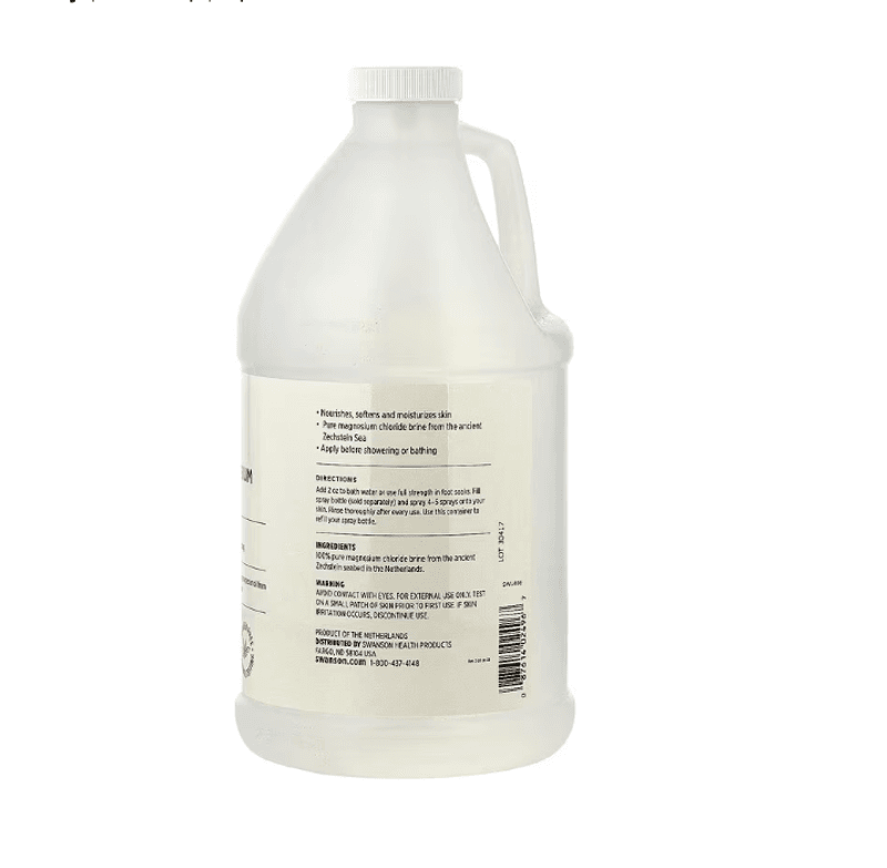 Swanson magnesiumolje 1,9 liter